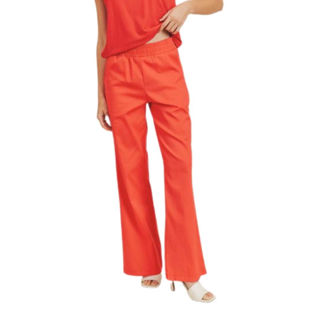 Daisy Orange Pants