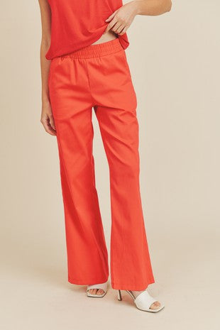 Daisy Orange Pants
