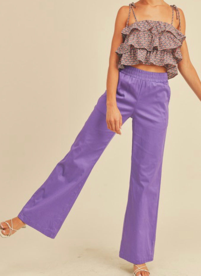 Beatriz purple pants