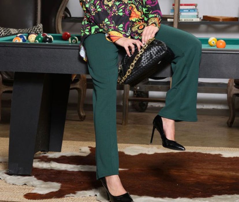 Classy Green Pants