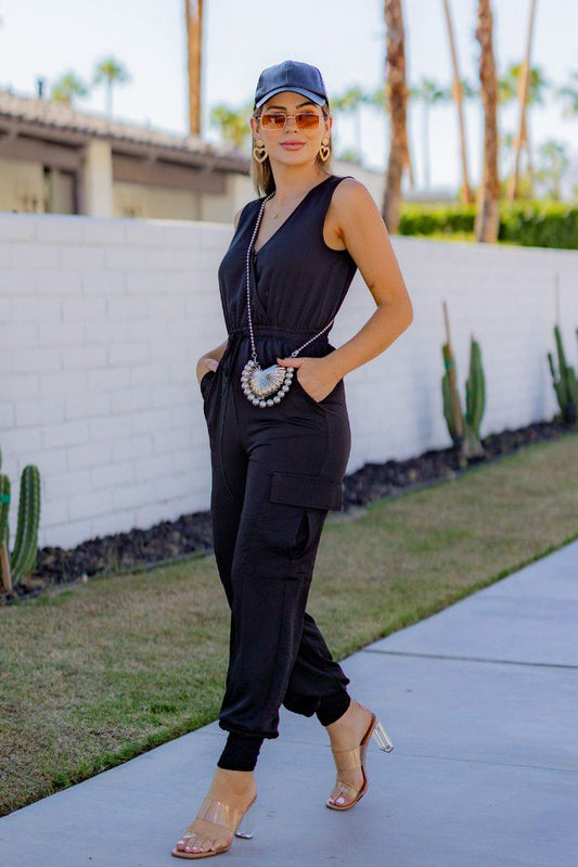 “Ava” Cargo Jumpsuit