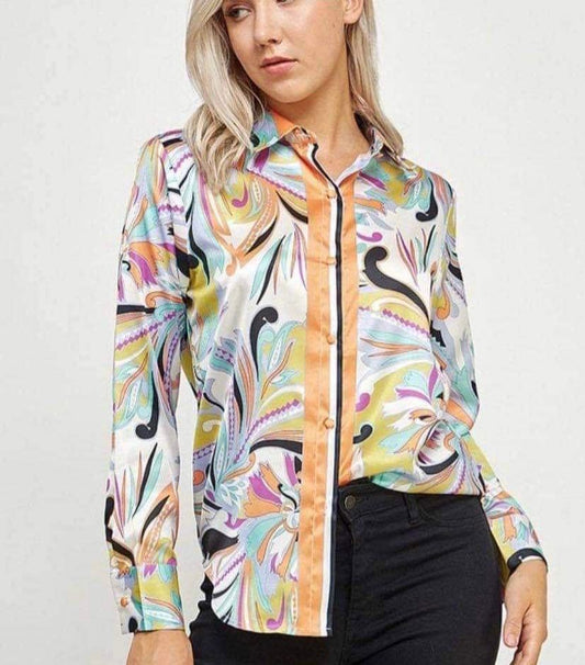 Miriam Silk Top